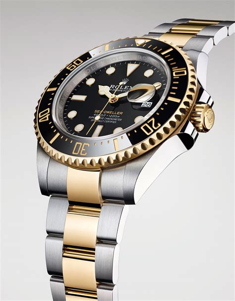 rolex sea dweller gold